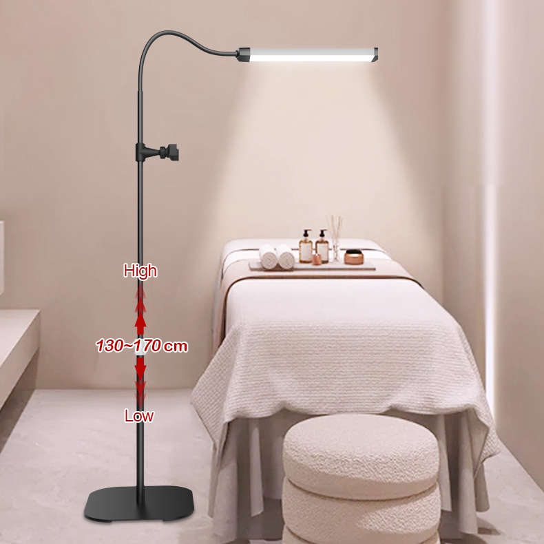 floor lamp for eyelash tech